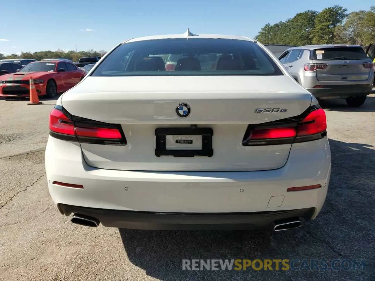 6 fotografías del automóvil dañado WBA13AG07MCG86131 BMW 5 SERIES 2021
