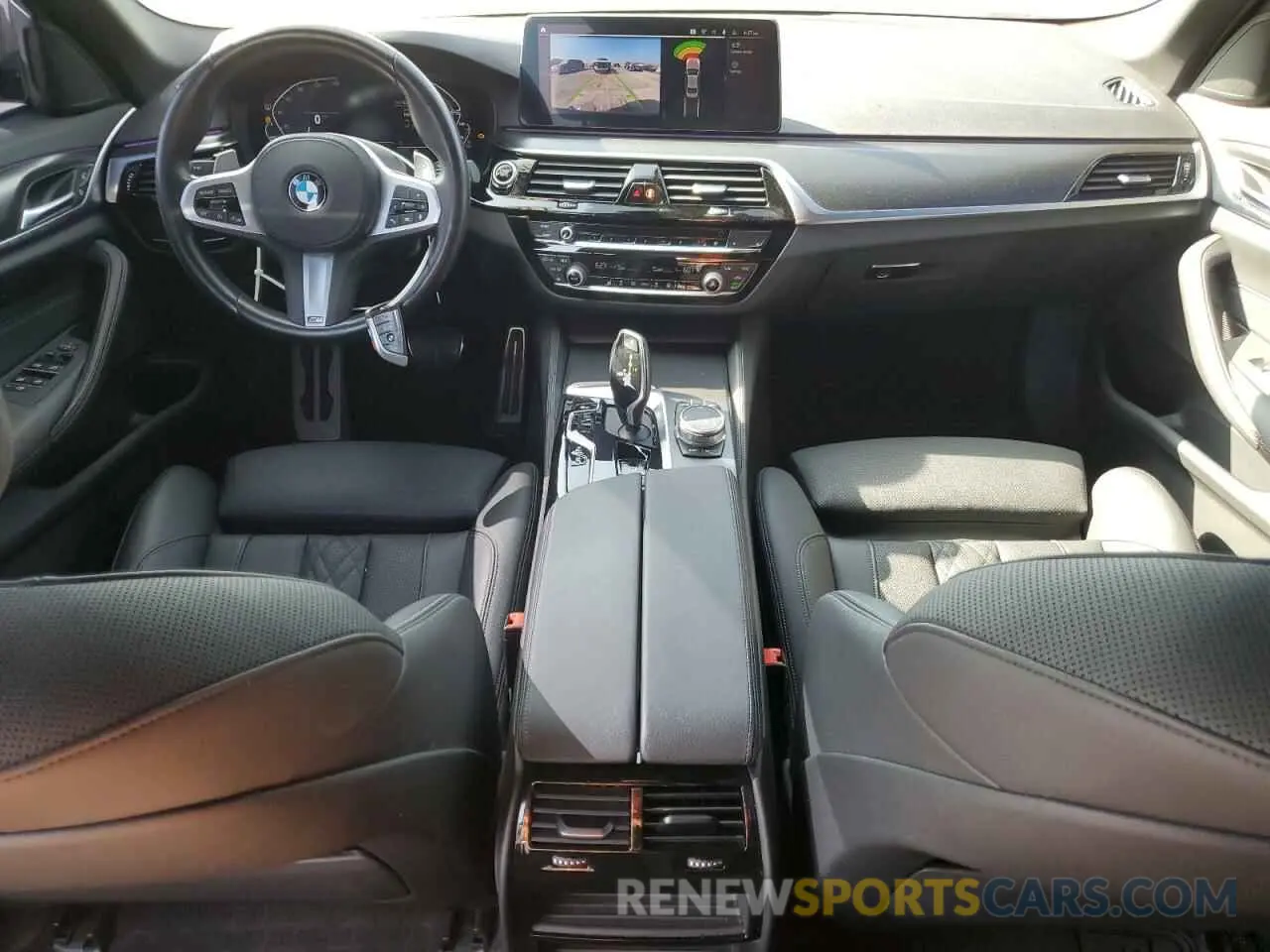 8 fotografías del automóvil dañado WBA13AG07MCH13196 BMW 5 SERIES 2021