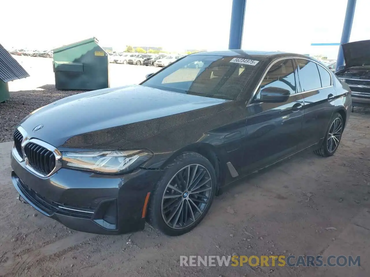 1 fotografías del automóvil dañado WBA13AG08MCG88745 BMW 5 SERIES 2021