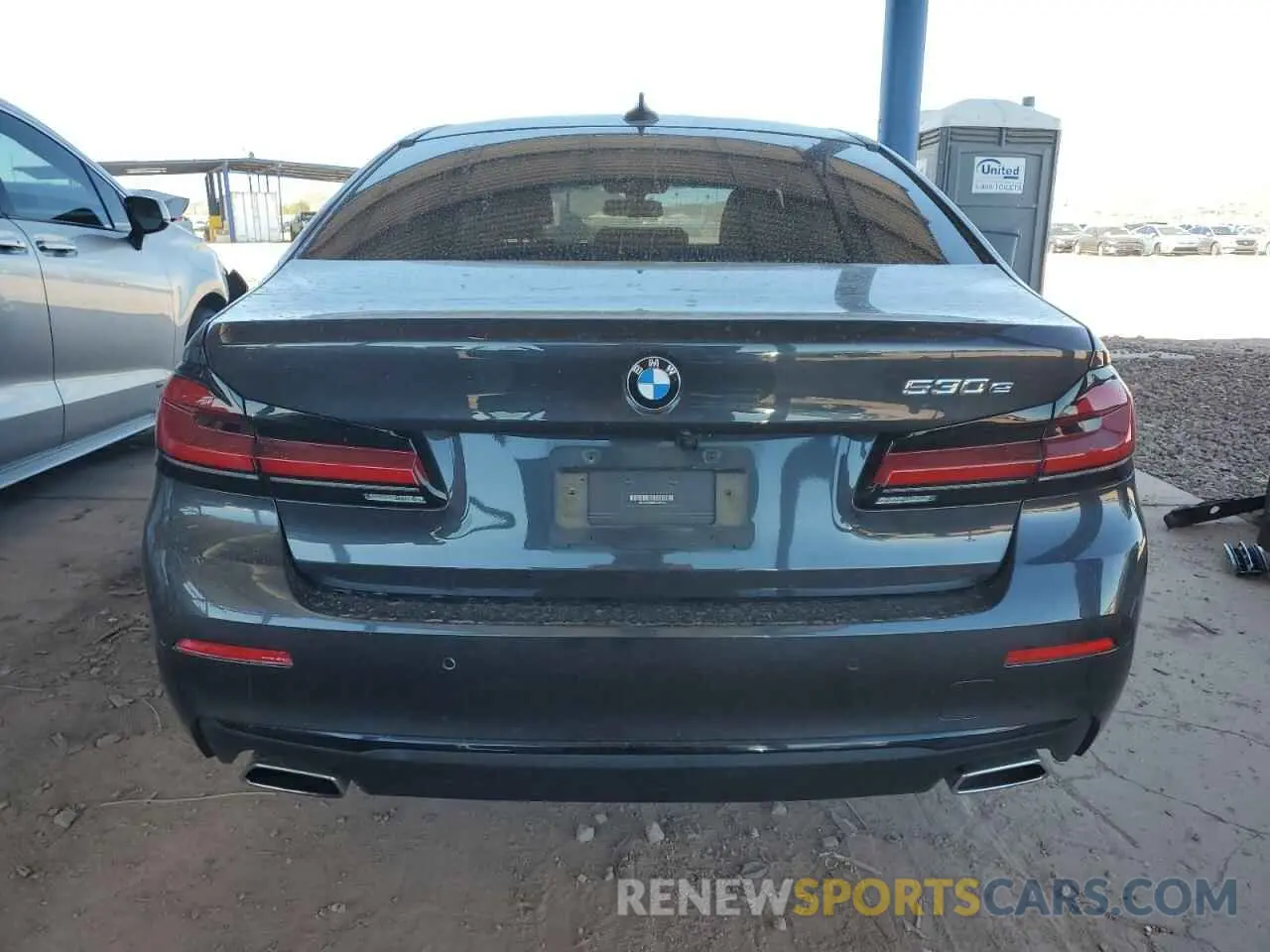 6 fotografías del automóvil dañado WBA13AG08MCG88745 BMW 5 SERIES 2021