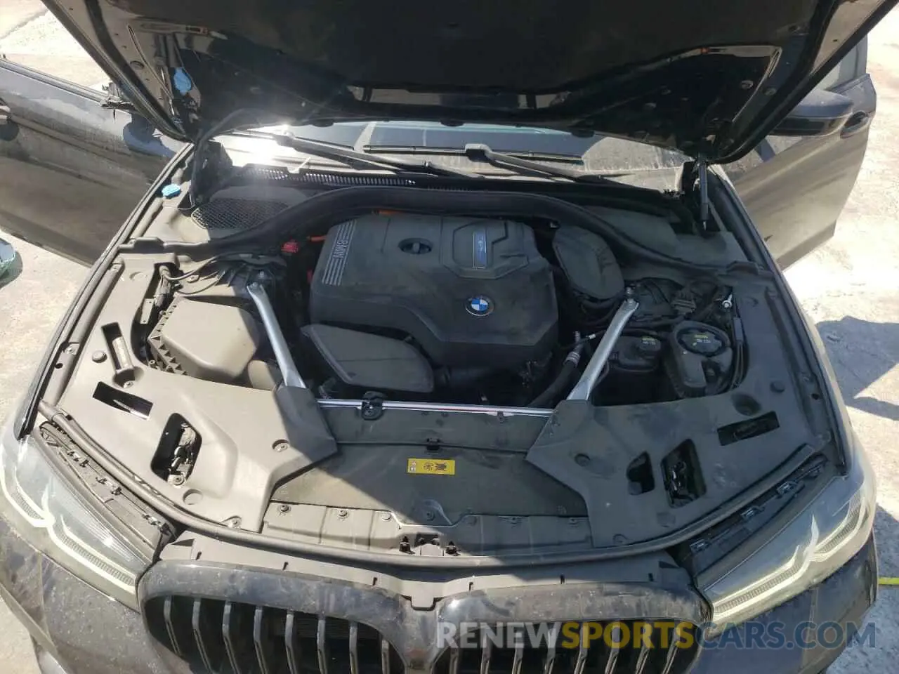 7 fotografías del automóvil dañado WBA13AG08MCG88941 BMW 5 SERIES 2021