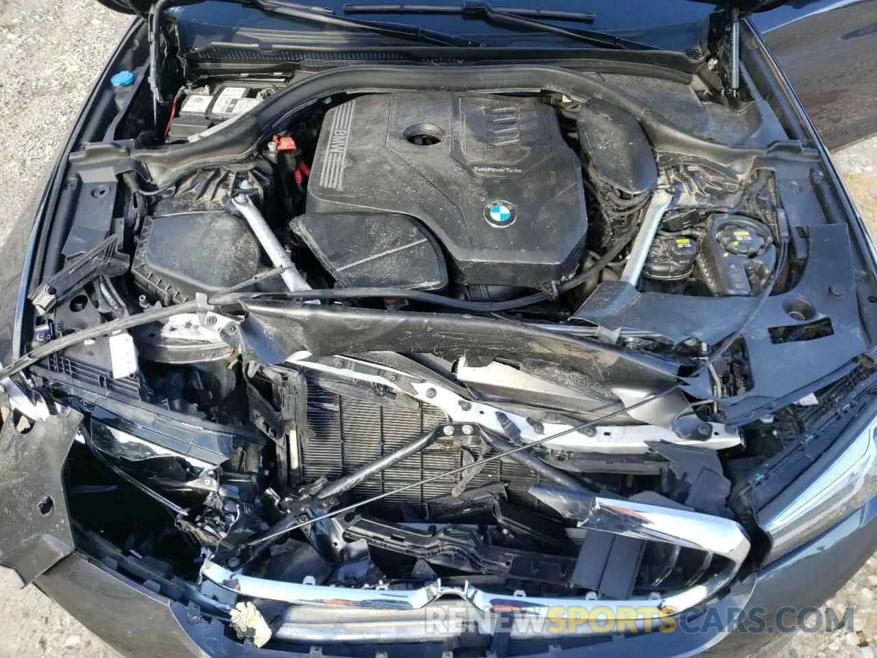 11 fotografías del automóvil dañado WBA13BJ00MWX01837 BMW 5 SERIES 2021