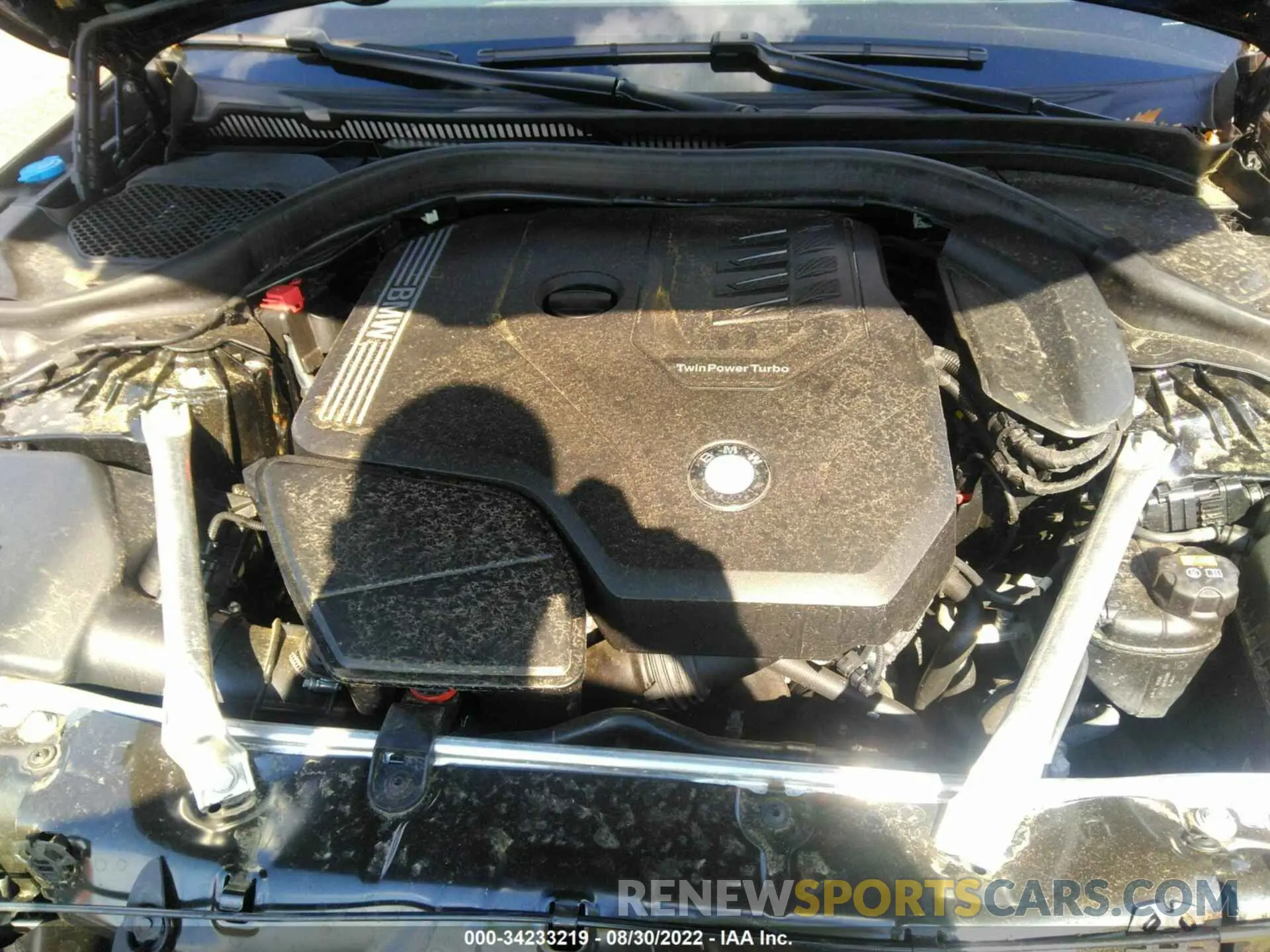 10 fotografías del automóvil dañado WBA13BJ03MWW91031 BMW 5 SERIES 2021