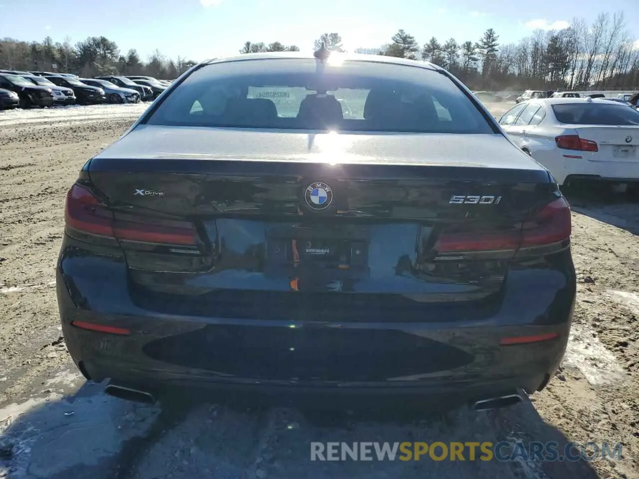 6 fotografías del automóvil dañado WBA13BJ03MWW94687 BMW 5 SERIES 2021