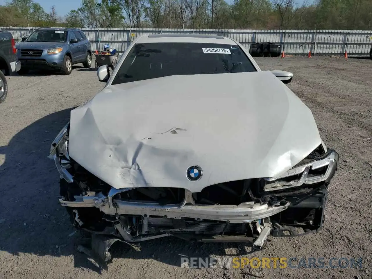 5 fotografías del automóvil dañado WBA13BJ04MWX11514 BMW 5 SERIES 2021