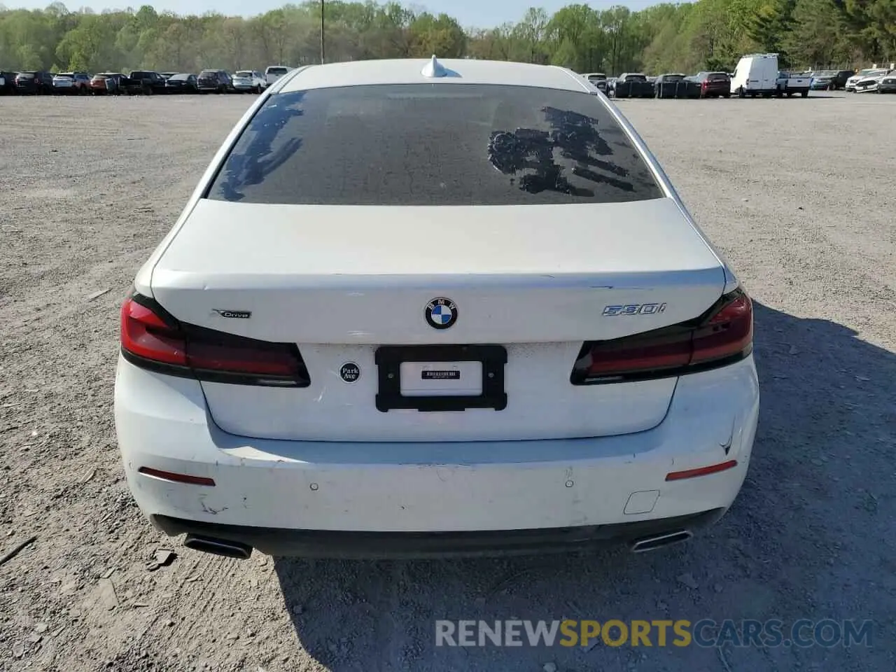 6 fotografías del automóvil dañado WBA13BJ04MWX11514 BMW 5 SERIES 2021