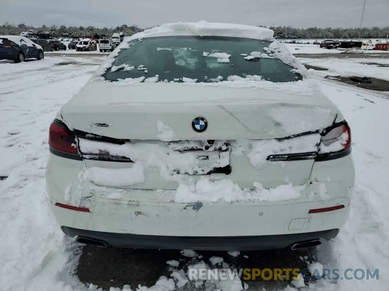 6 fotografías del automóvil dañado WBA13BJ05MCF62292 BMW 5 SERIES 2021