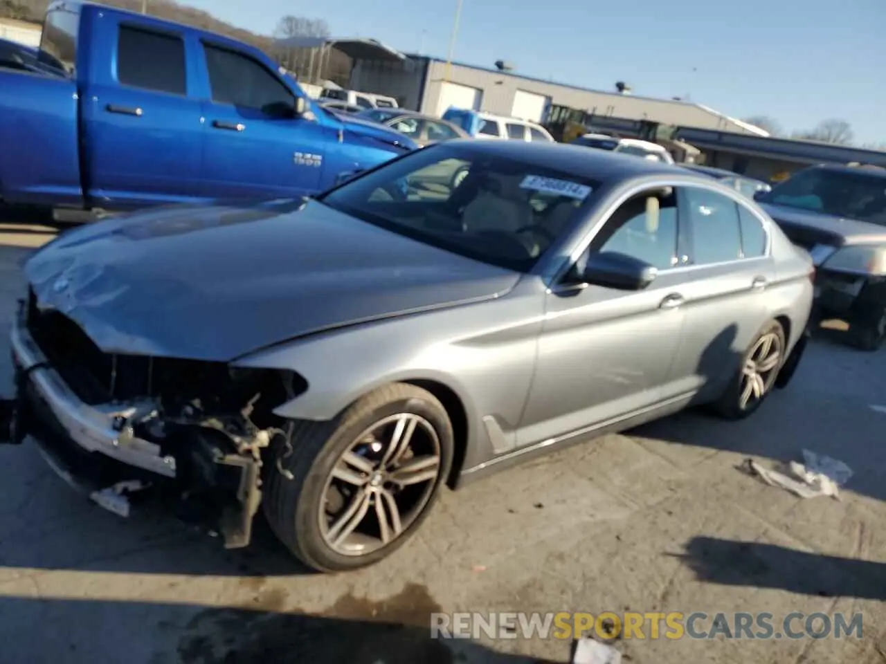 1 fotografías del automóvil dañado WBA13BJ05MCG04556 BMW 5 SERIES 2021