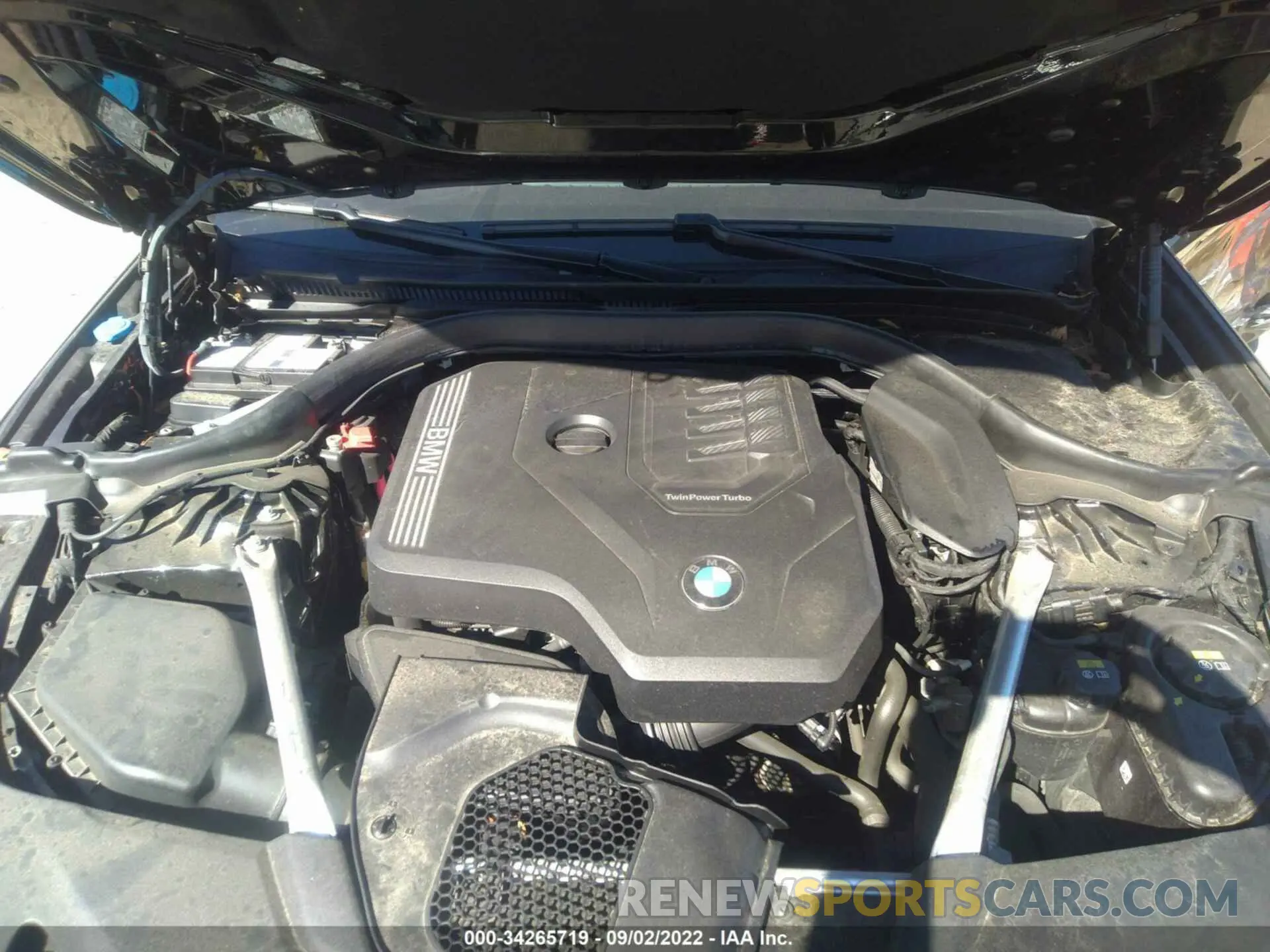 10 fotografías del automóvil dañado WBA13BJ05MWX17872 BMW 5 SERIES 2021