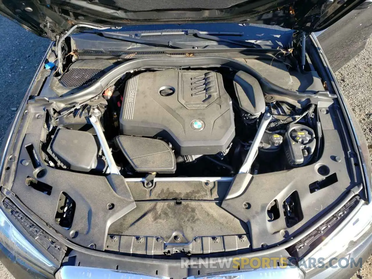 7 fotografías del automóvil dañado WBA13BJ06MCF31908 BMW 5 SERIES 2021