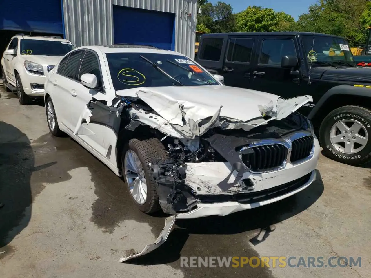 1 fotografías del automóvil dañado WBA13BJ06MCF77819 BMW 5 SERIES 2021