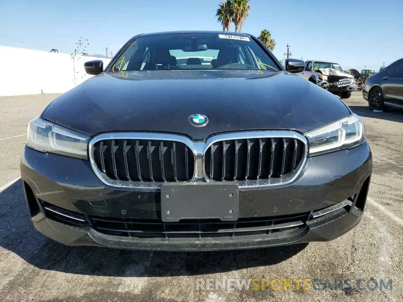 5 fotografías del automóvil dañado WBA13BJ06MWX30713 BMW 5 SERIES 2021