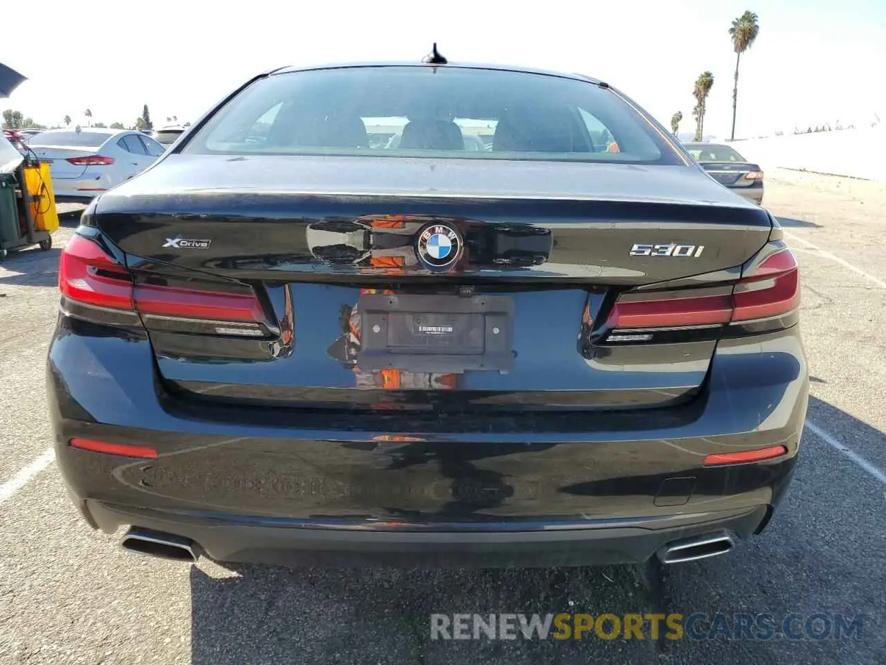 6 fotografías del automóvil dañado WBA13BJ06MWX30713 BMW 5 SERIES 2021
