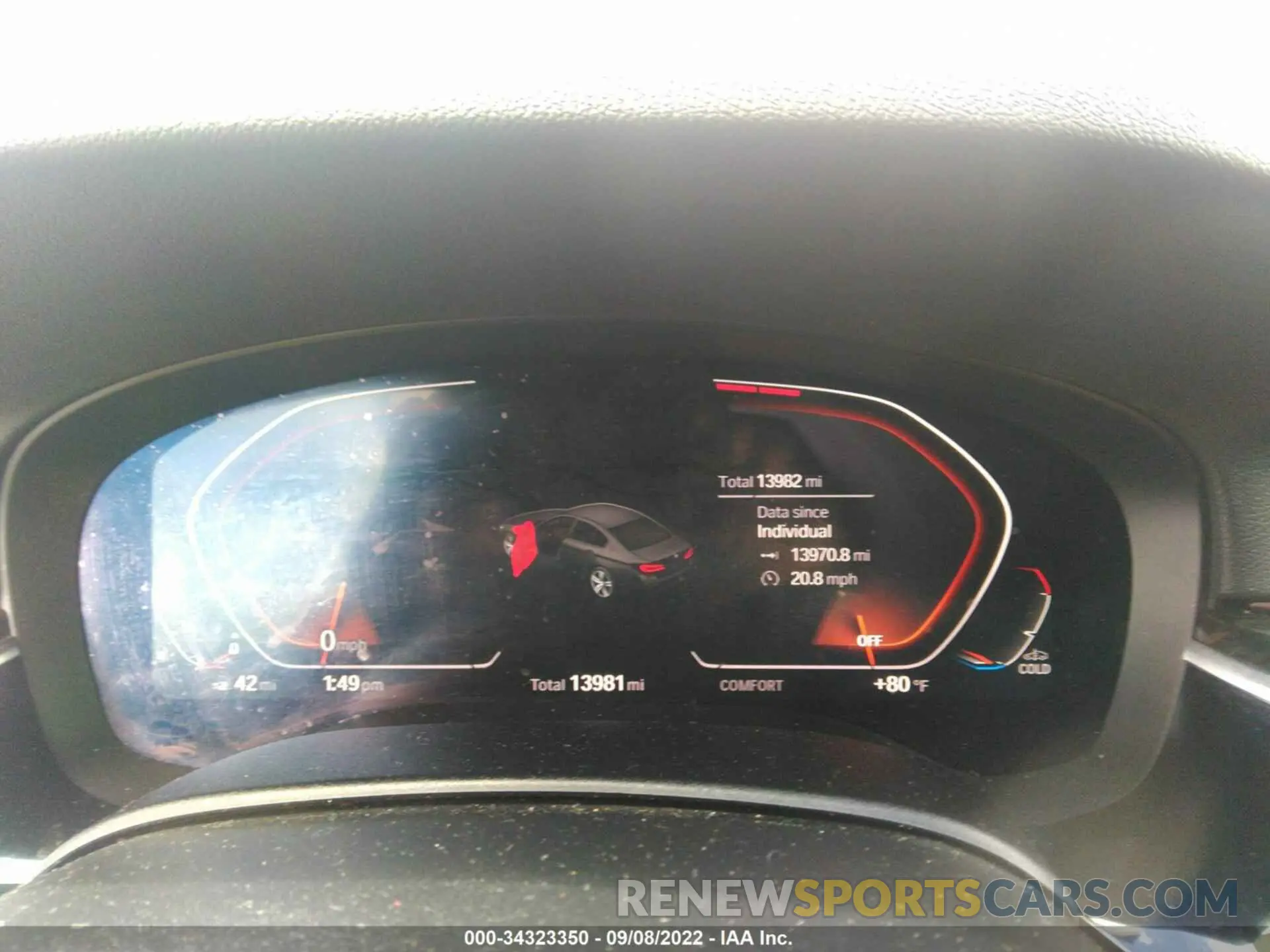 7 fotografías del automóvil dañado WBA13BJ07MCF08590 BMW 5 SERIES 2021
