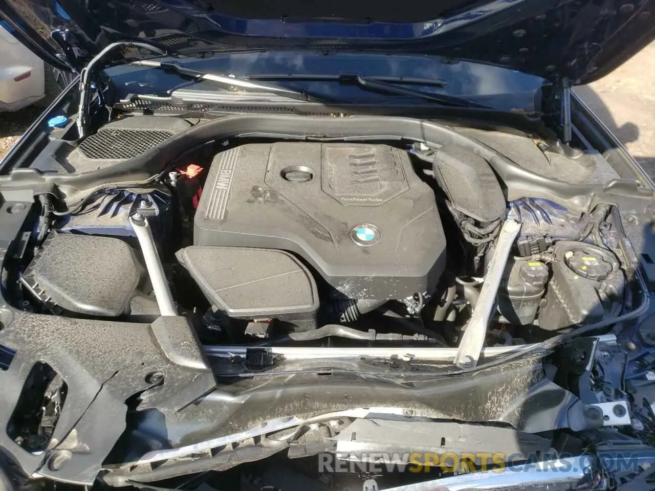 7 fotografías del automóvil dañado WBA13BJ07MWW96085 BMW 5 SERIES 2021
