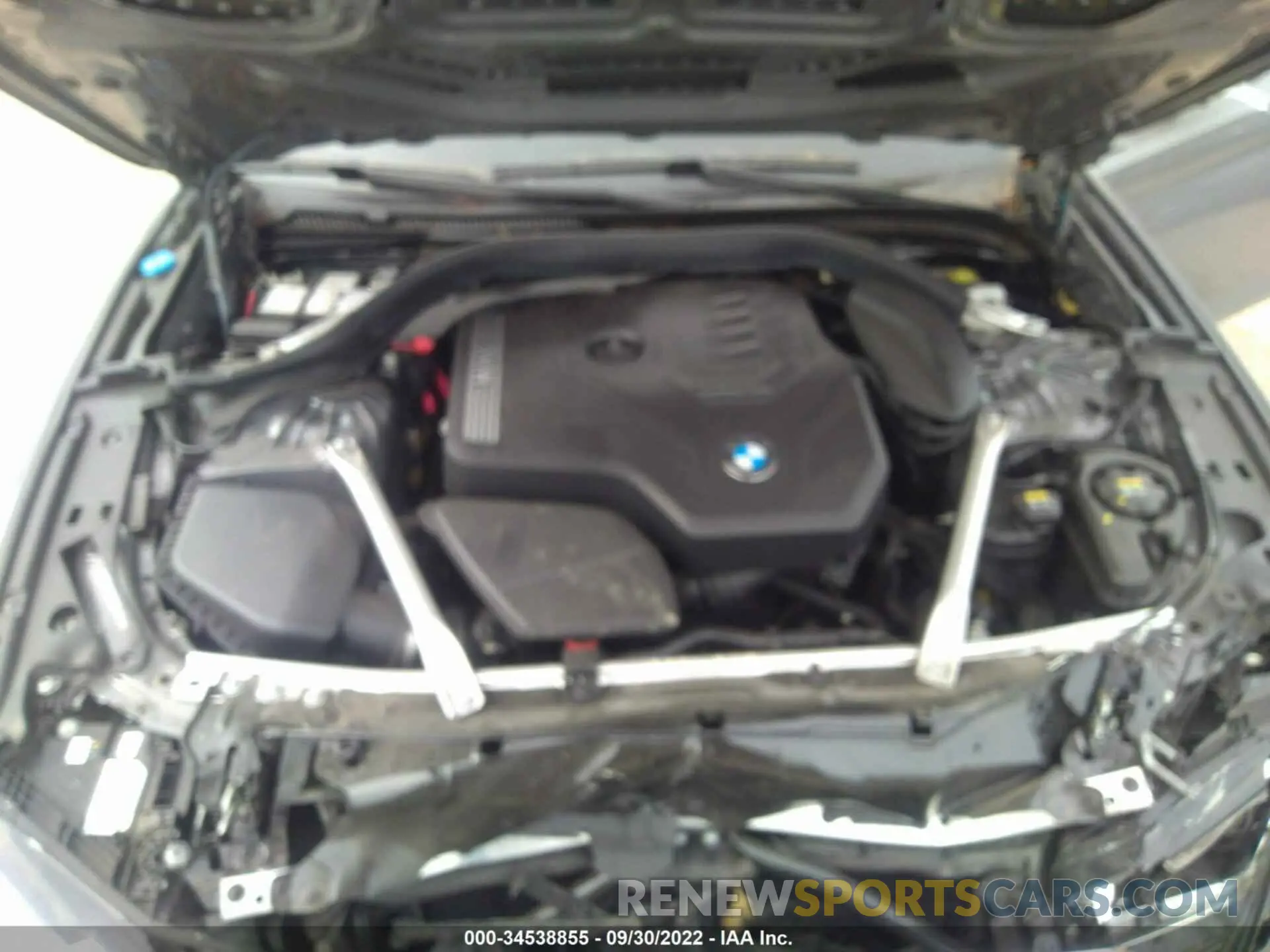 10 fotografías del automóvil dañado WBA13BJ0XMCF41731 BMW 5 SERIES 2021