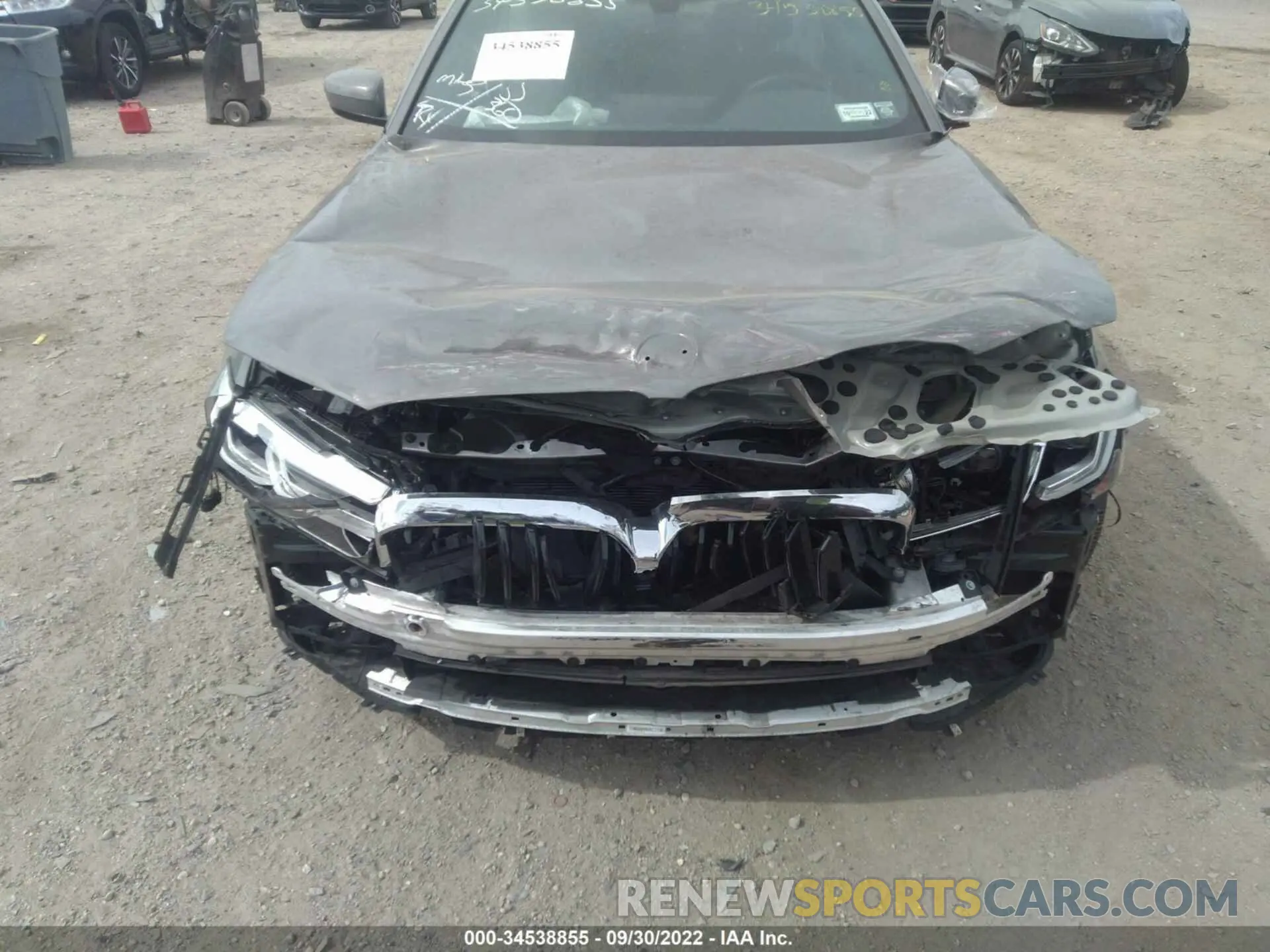 6 fotografías del automóvil dañado WBA13BJ0XMCF41731 BMW 5 SERIES 2021