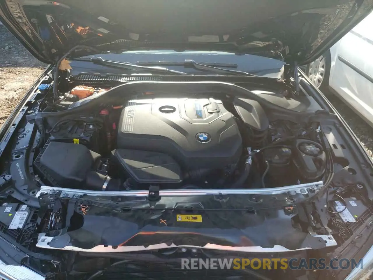 7 fotografías del automóvil dañado WBA33AG07MCH29763 BMW 5 SERIES 2021