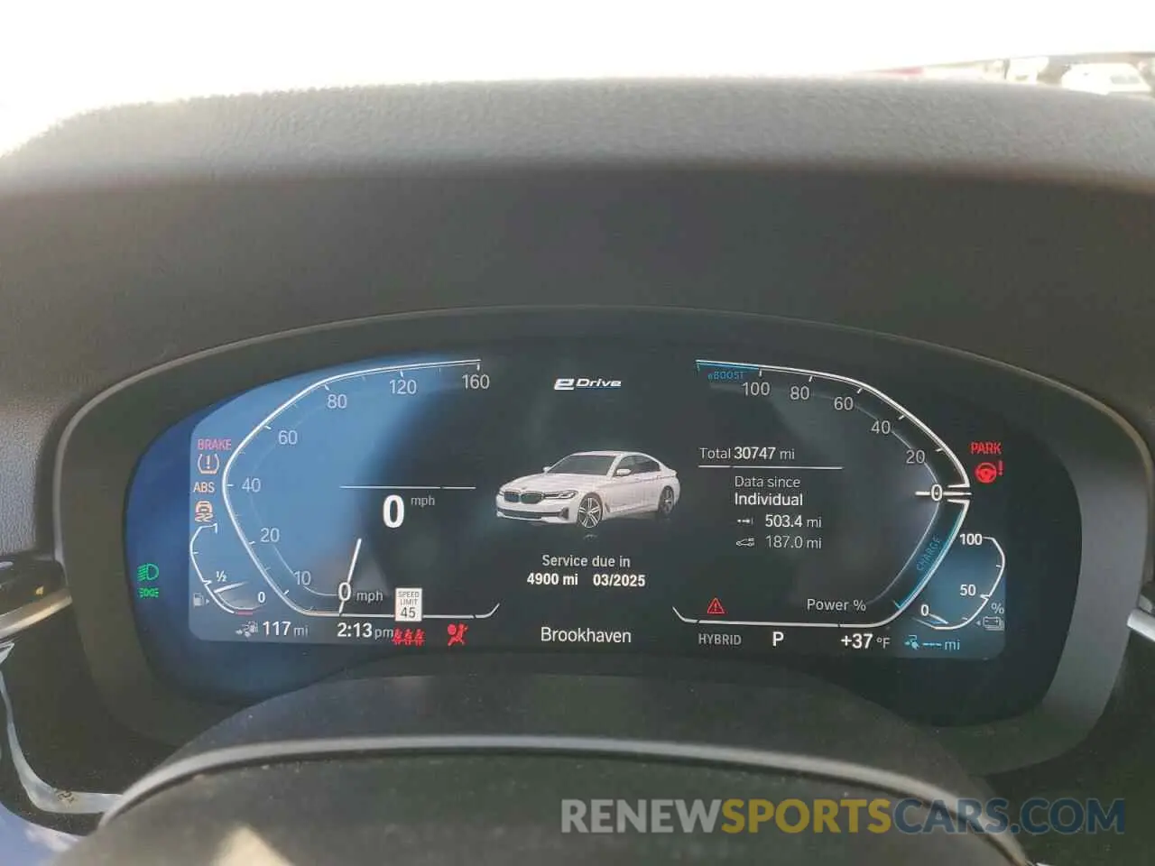 9 fotografías del automóvil dañado WBA33AG0XMCG88870 BMW 5 SERIES 2021
