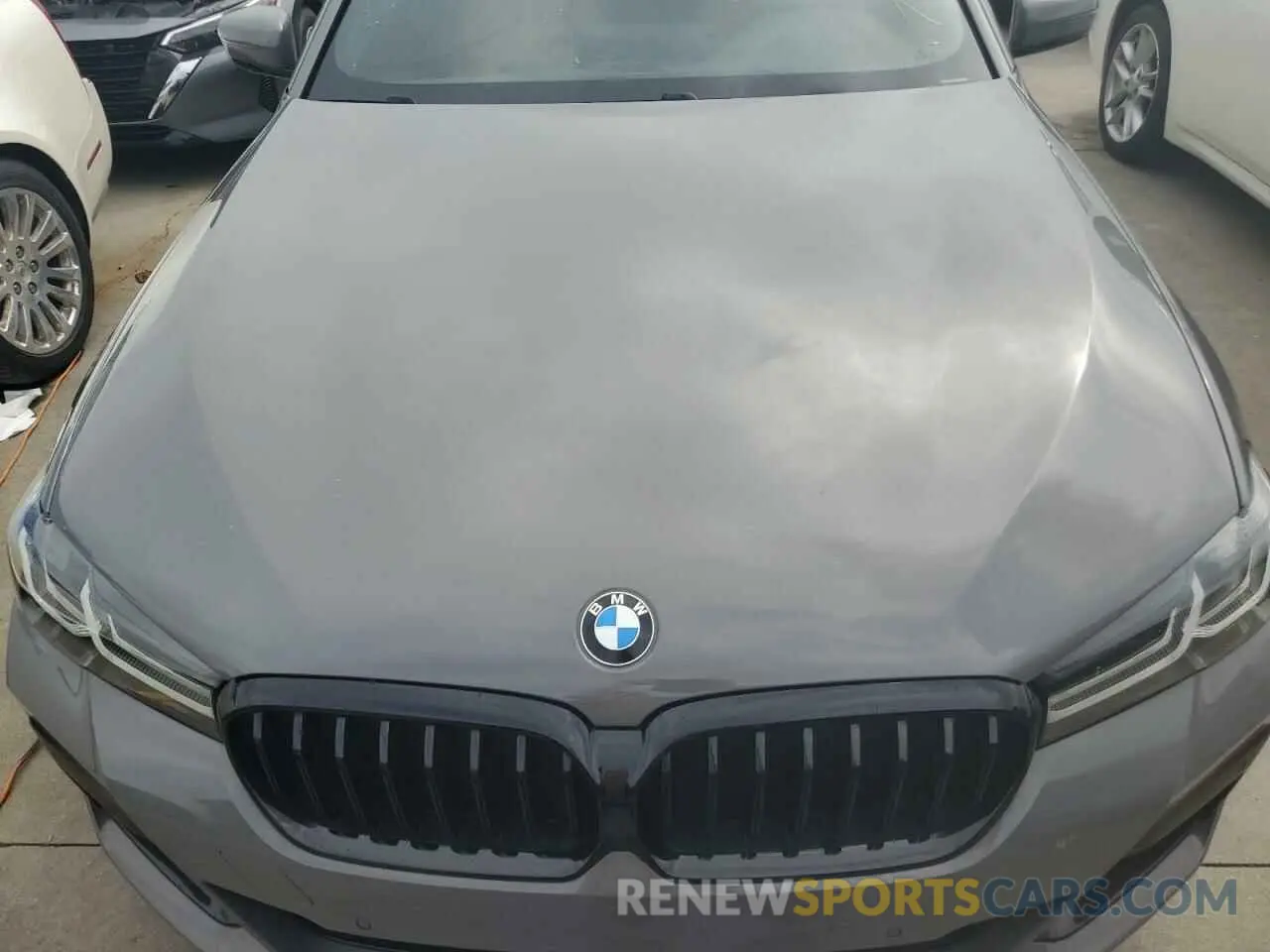 5 fotografías del automóvil dañado WBA53BH00MWX24316 BMW 5 SERIES 2021