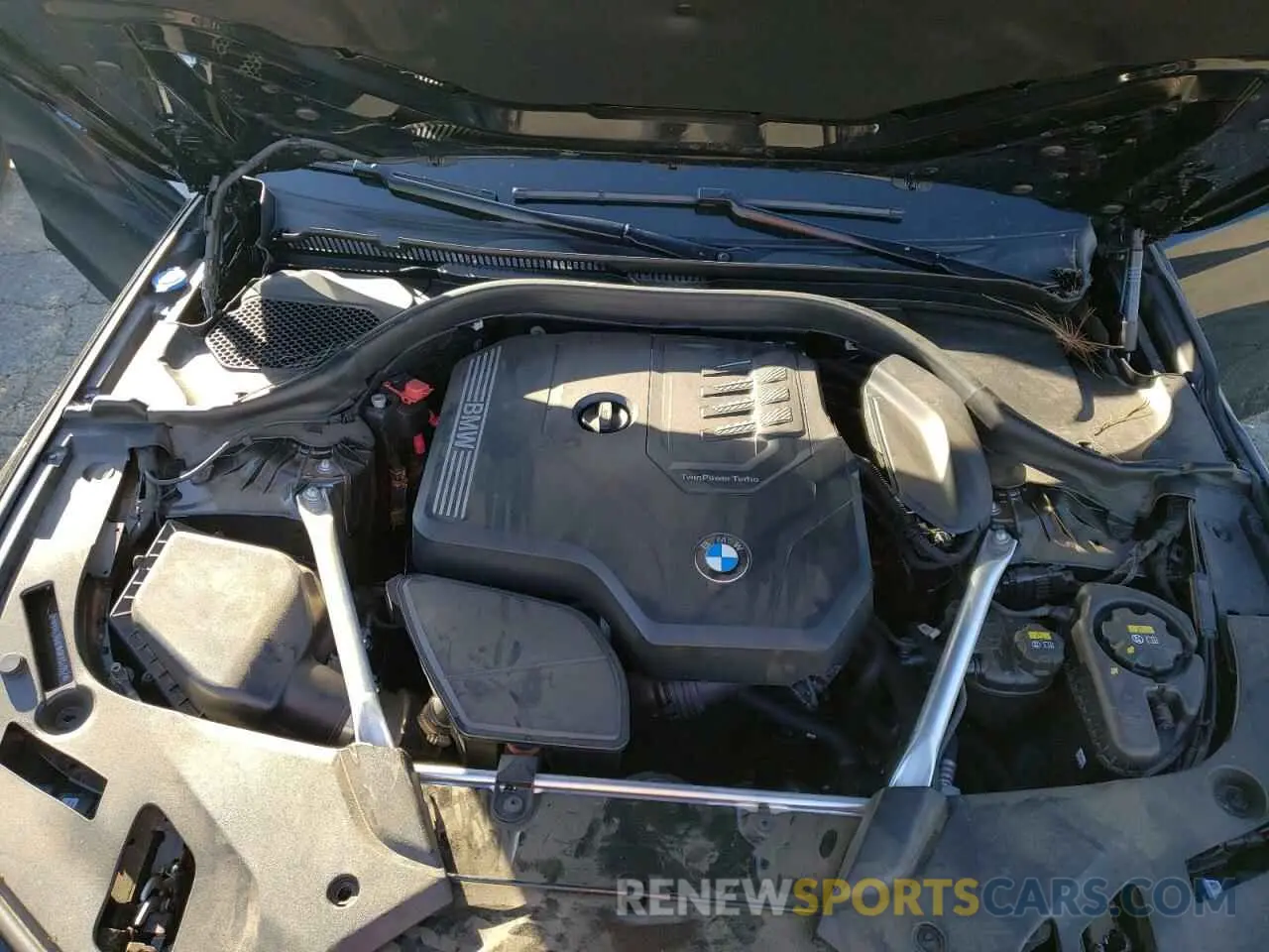 7 fotografías del automóvil dañado WBA53BH01MWX04852 BMW 5 SERIES 2021