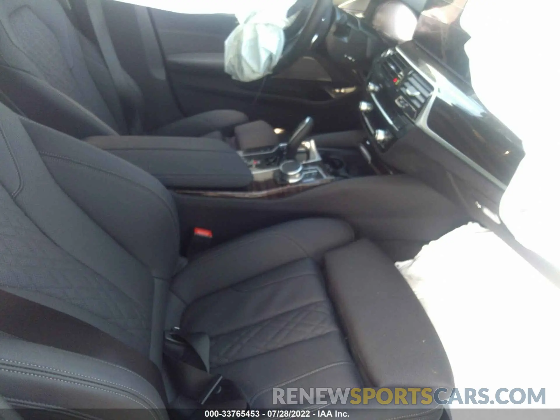 5 fotografías del automóvil dañado WBA53BH02MWX28402 BMW 5 SERIES 2021