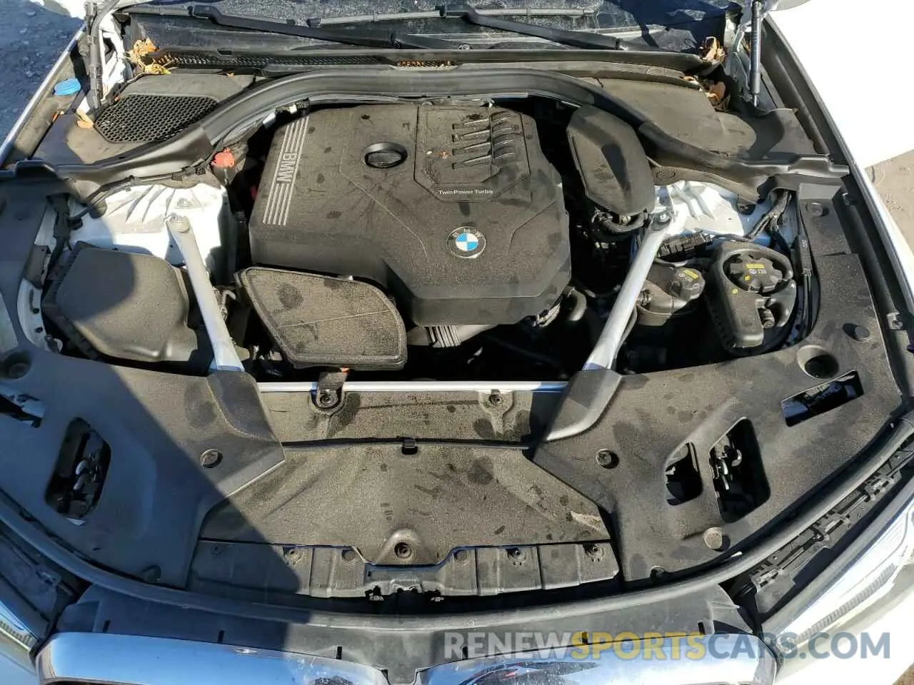 11 fotografías del automóvil dañado WBA53BH06MCF06465 BMW 5 SERIES 2021