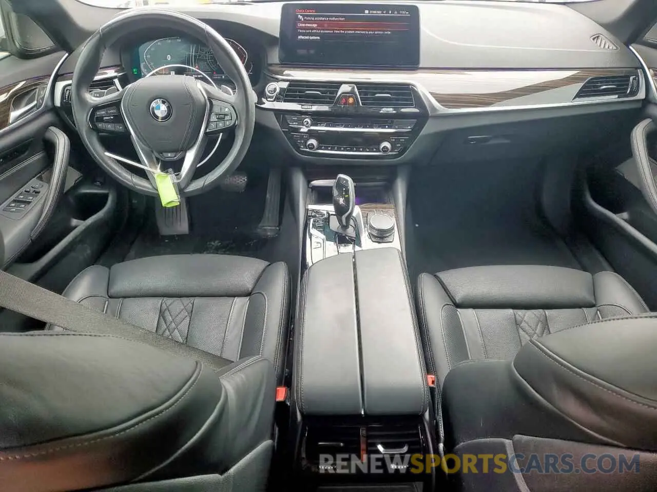 8 fotografías del automóvil dañado WBA53BH07MCF11268 BMW 5 SERIES 2021