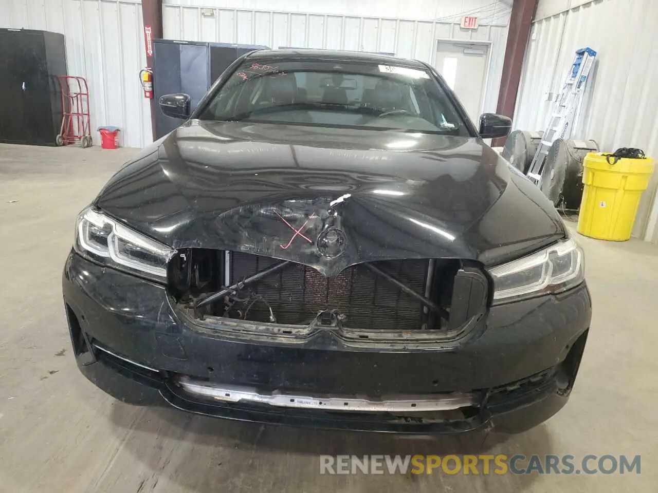 5 fotografías del automóvil dañado WBA53BH07MCF88366 BMW 5 SERIES 2021