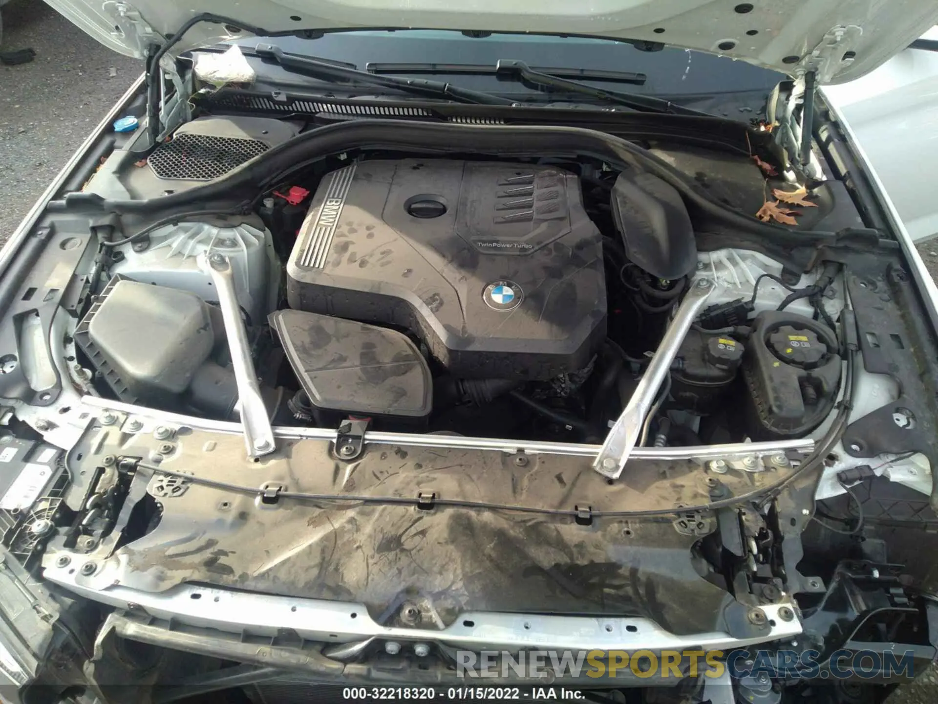 10 fotografías del automóvil dañado WBA53BH0XMCF69035 BMW 5 SERIES 2021