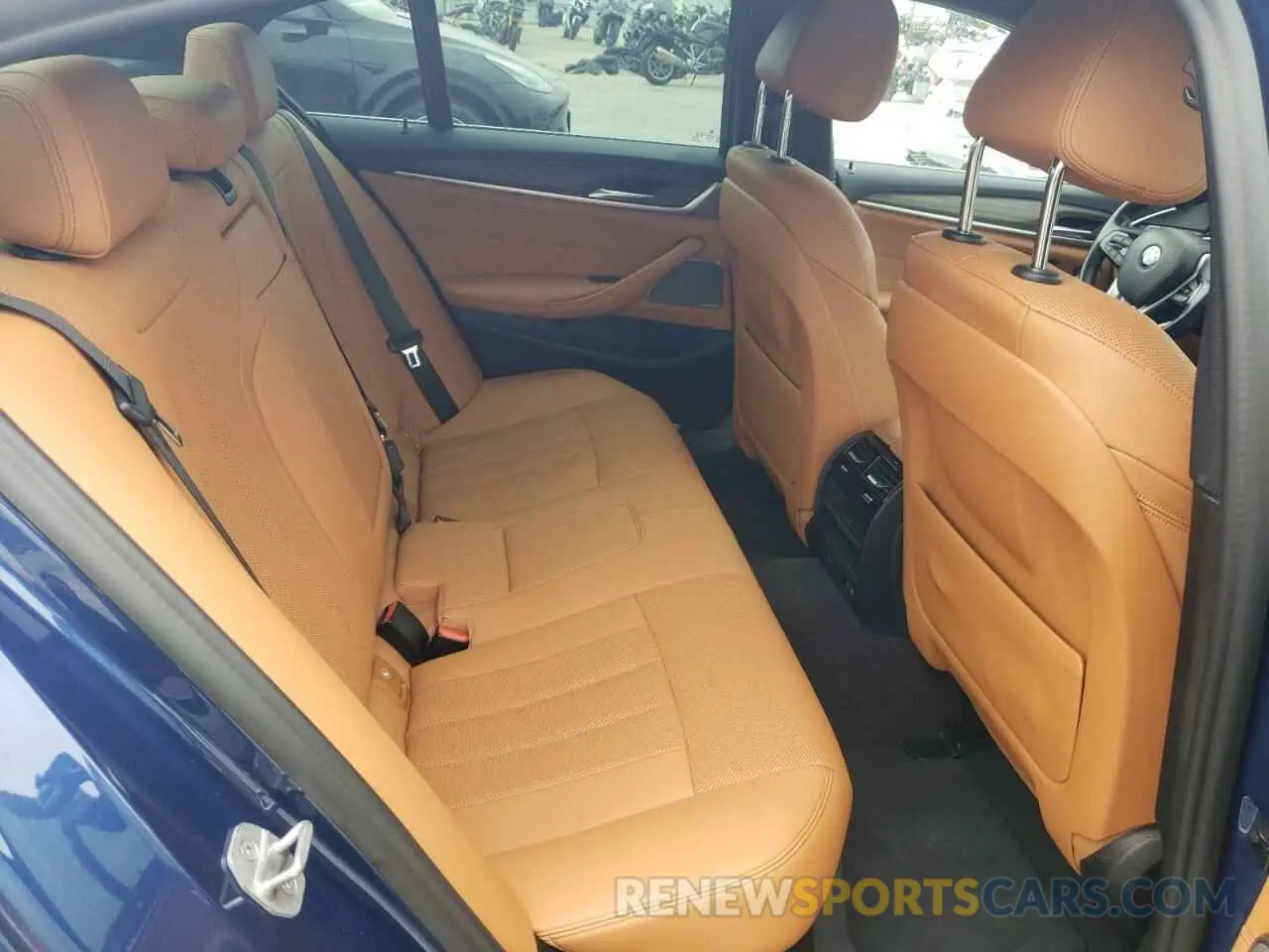 10 fotografías del automóvil dañado WBA53BJ00MCF90745 BMW 5 SERIES 2021