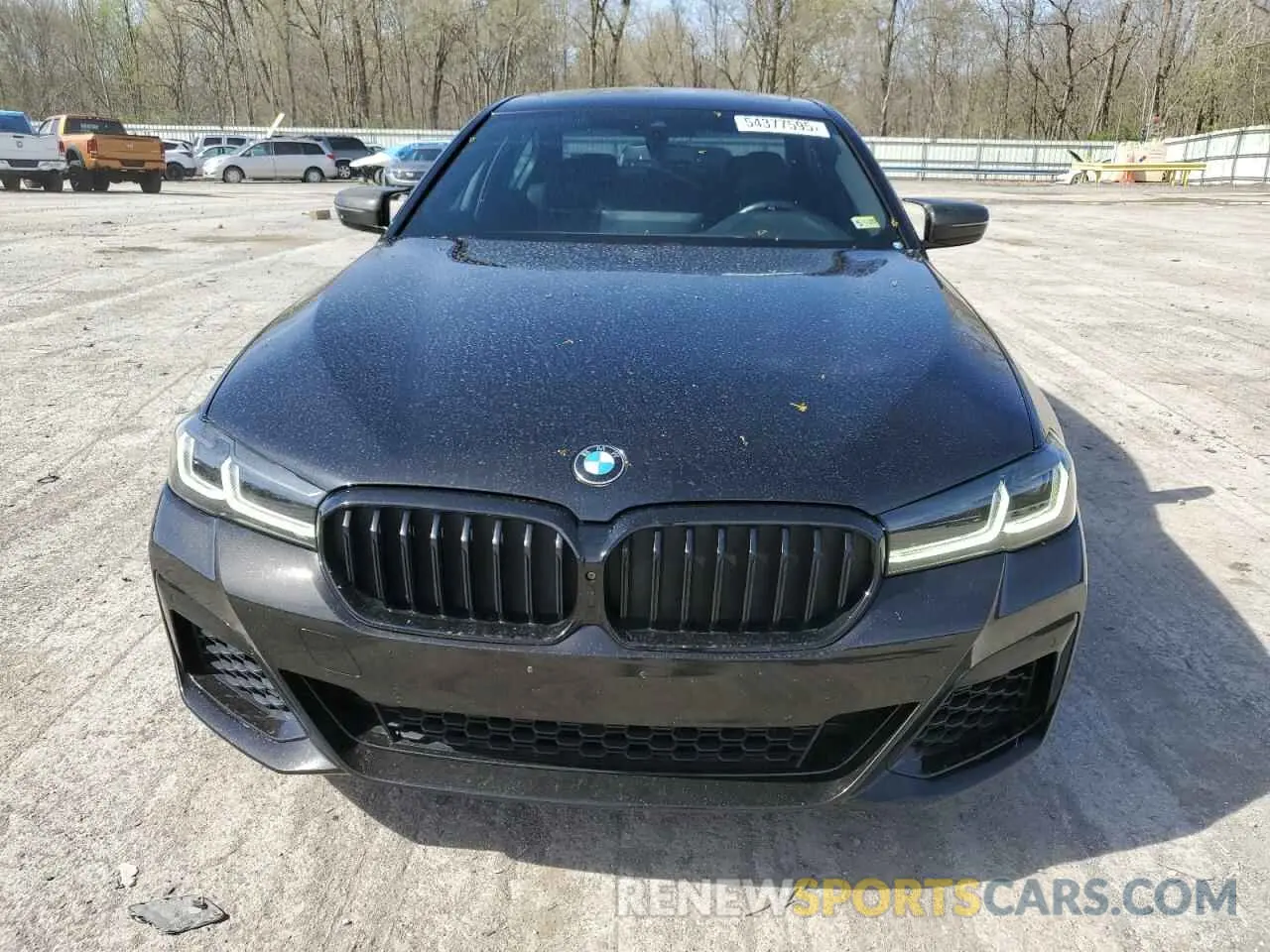 5 fotografías del automóvil dañado WBA53BJ03MCF79416 BMW 5 SERIES 2021
