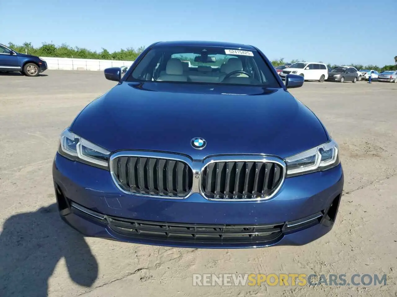 5 fotografías del automóvil dañado WBA53BJ05MWX16285 BMW 5 SERIES 2021