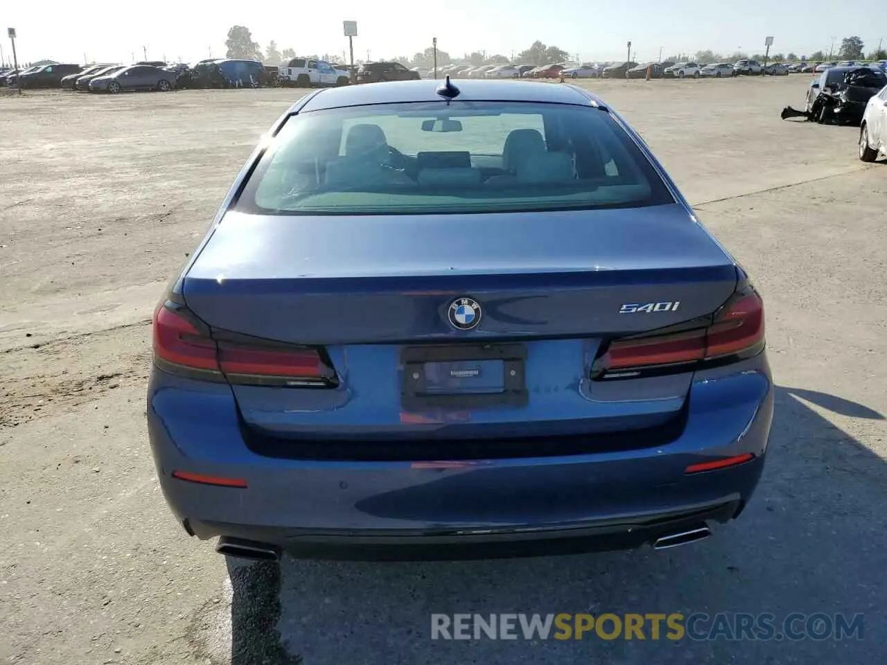 6 fotografías del automóvil dañado WBA53BJ05MWX16285 BMW 5 SERIES 2021