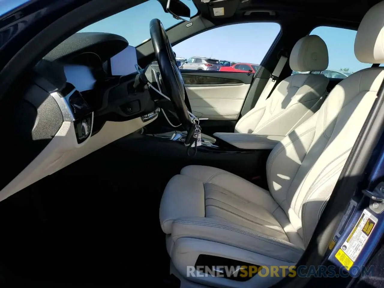 7 fotografías del automóvil dañado WBA53BJ05MWX16285 BMW 5 SERIES 2021