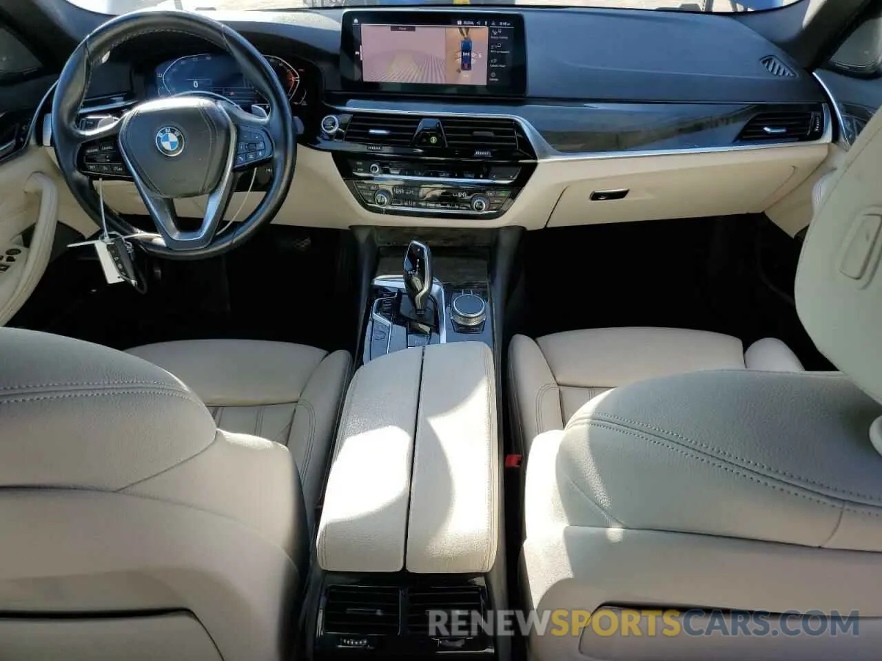 8 fotografías del automóvil dañado WBA53BJ05MWX16285 BMW 5 SERIES 2021