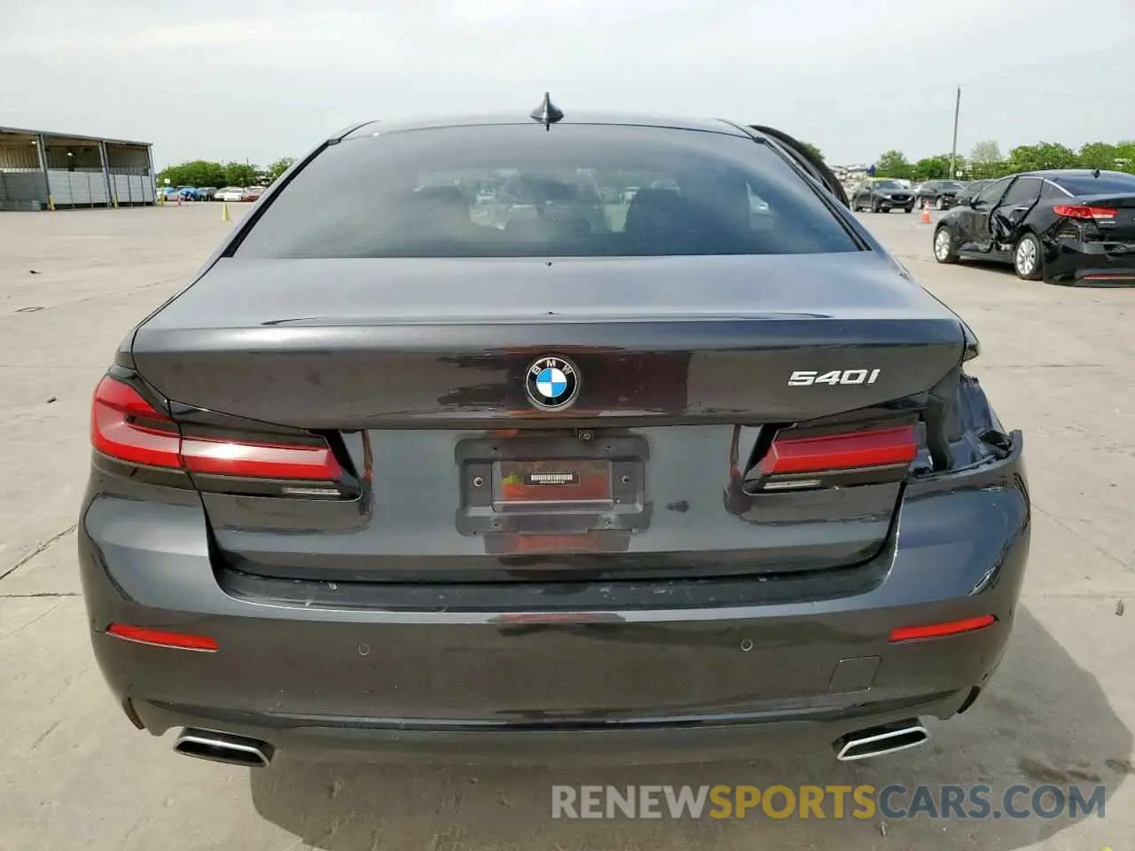 6 fotografías del automóvil dañado WBA53BJ05MWX21583 BMW 5 SERIES 2021