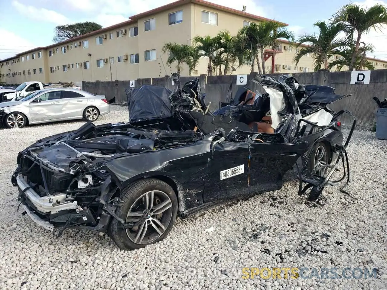 1 fotografías del automóvil dañado WBA53BJ07MCF99748 BMW 5 SERIES 2021