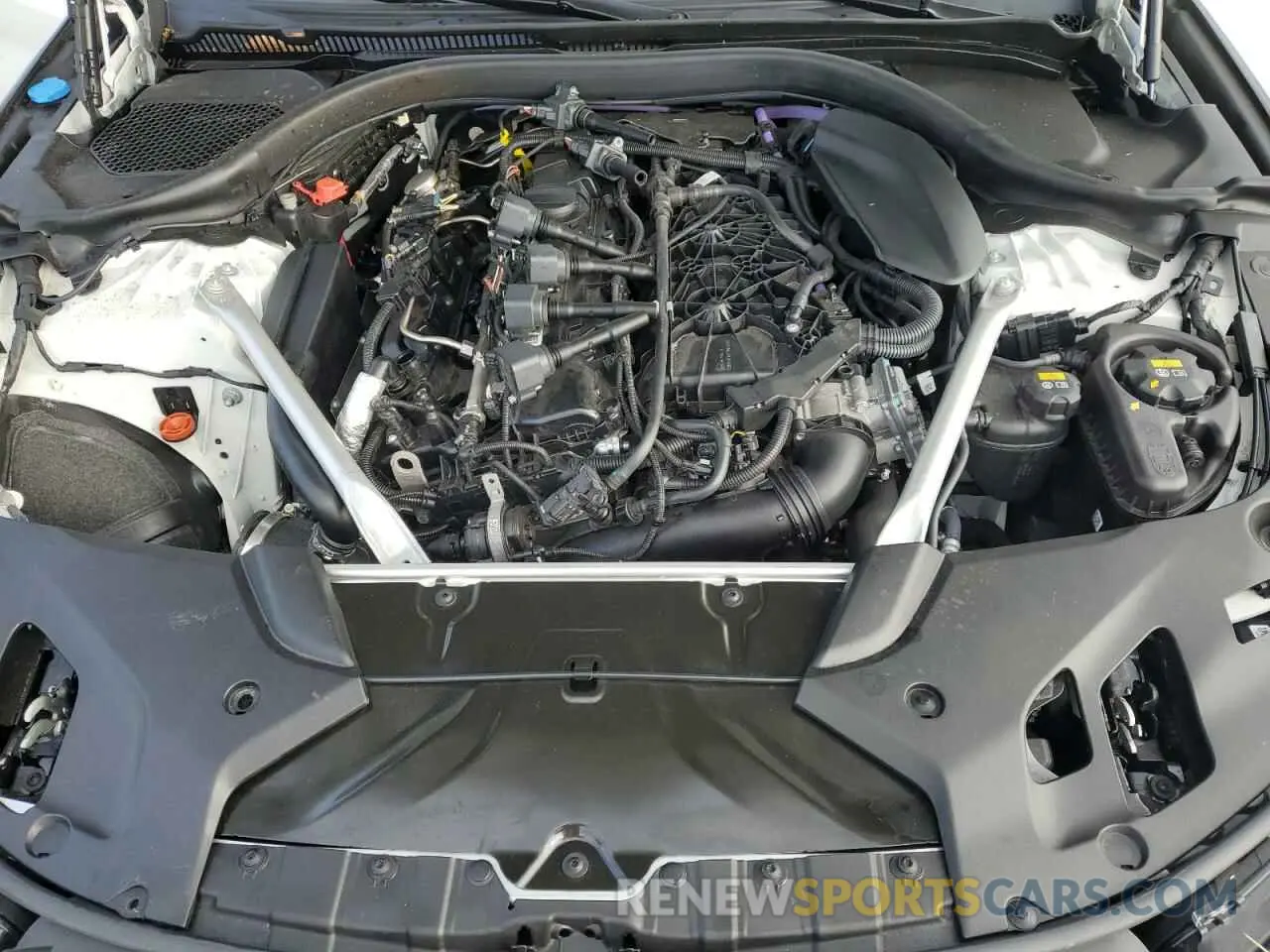 11 fotografías del automóvil dañado WBA53BJ0XMWX06030 BMW 5 SERIES 2021