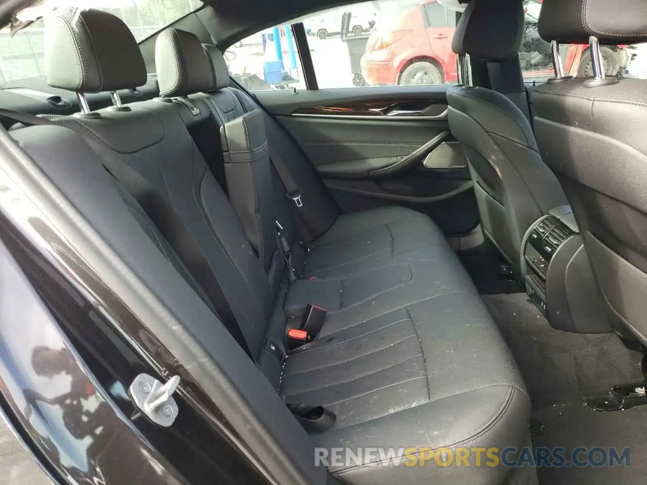 10 fotografías del automóvil dañado WBA53BJ0XMWX27427 BMW 5 SERIES 2021