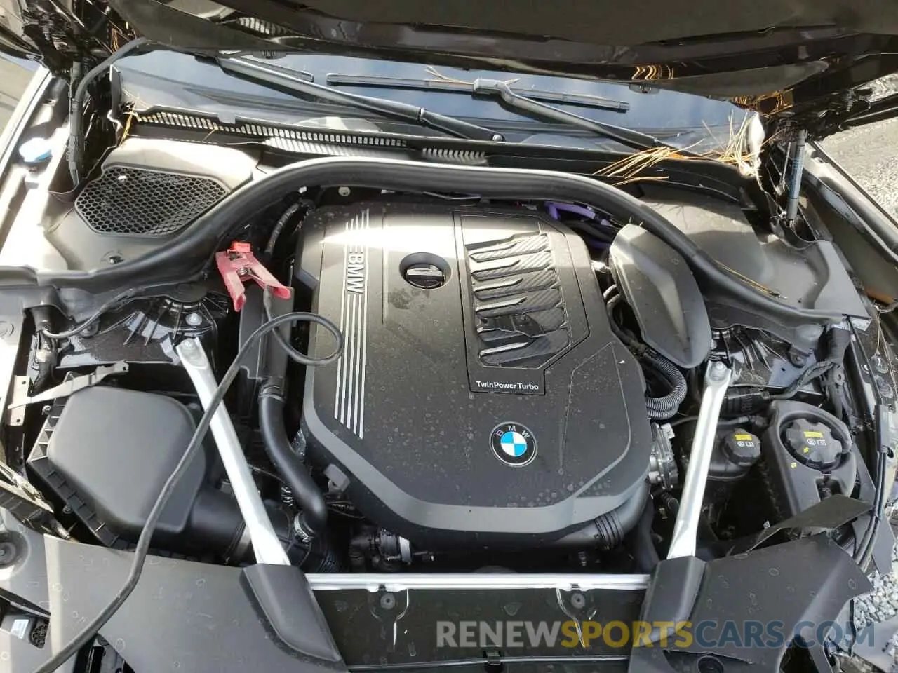 11 fotografías del automóvil dañado WBA53BJ0XMWX27427 BMW 5 SERIES 2021