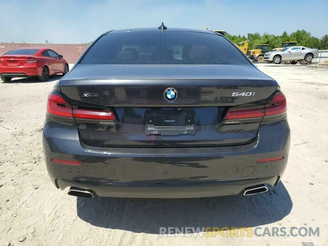 6 fotografías del automóvil dañado WBA73BJ03MWW90293 BMW 5 SERIES 2021