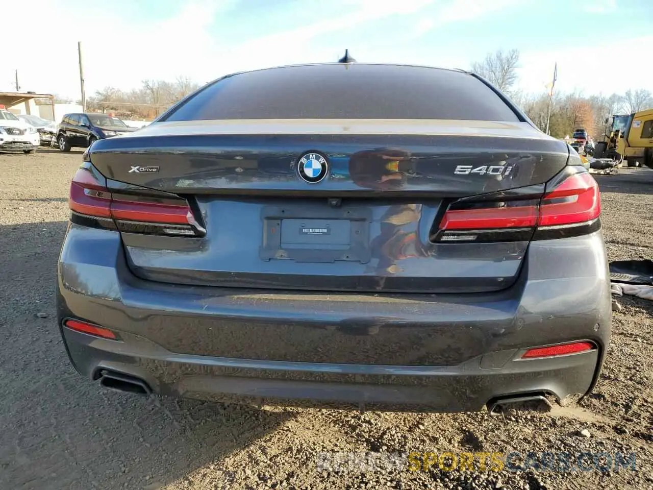 6 fotografías del automóvil dañado WBA73BJ05MWW92059 BMW 5 SERIES 2021