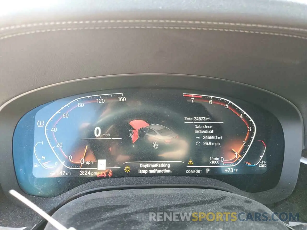 9 fotografías del automóvil dañado WBA73BJ07MCF04162 BMW 5 SERIES 2021