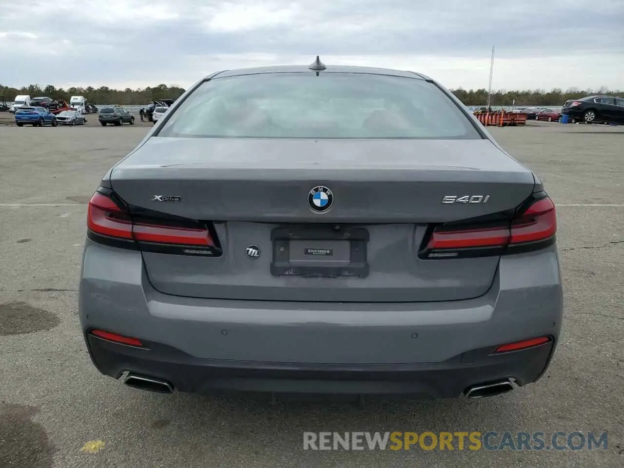 6 fotografías del automóvil dañado WBA73BJ07MCF82442 BMW 5 SERIES 2021