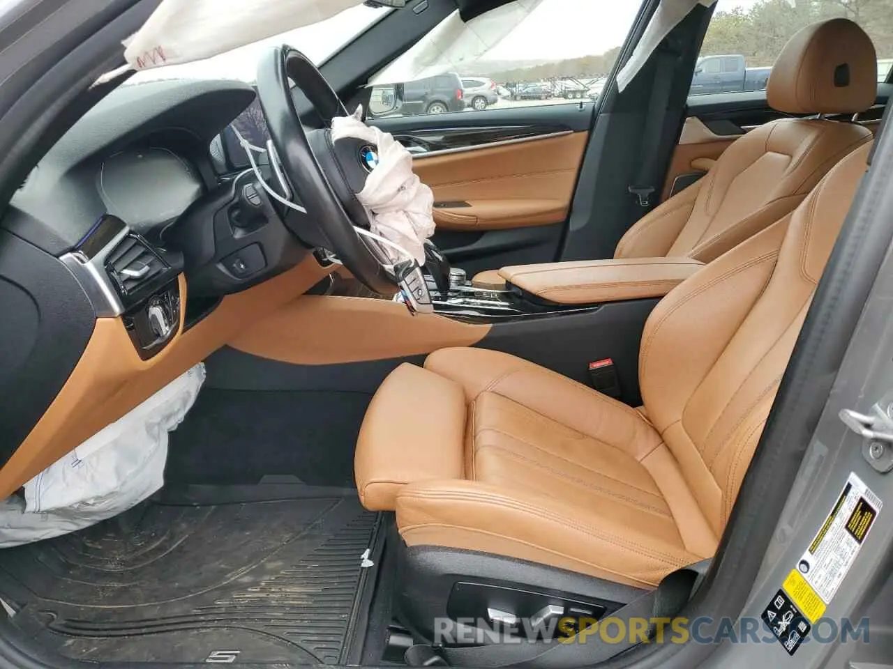 7 fotografías del automóvil dañado WBA73BJ07MCF82442 BMW 5 SERIES 2021