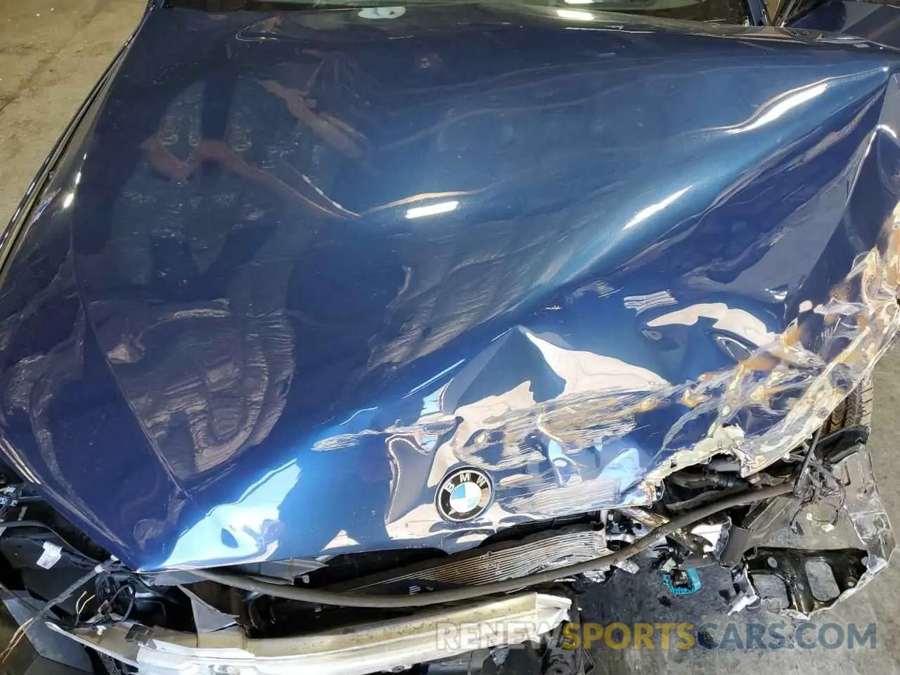 11 fotografías del automóvil dañado WBA73BJ08MWW92458 BMW 5 SERIES 2021