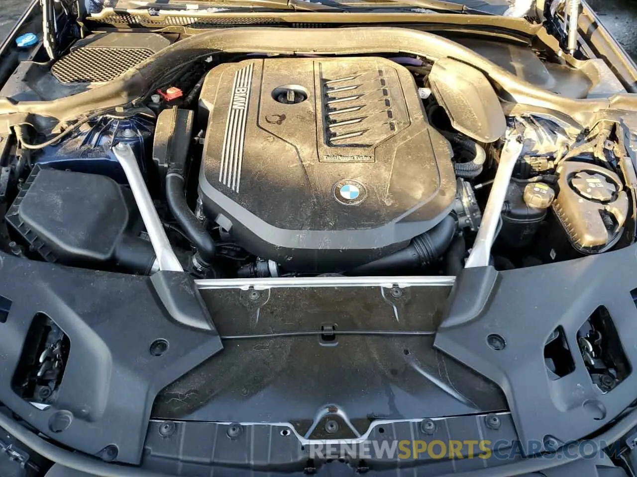11 fotografías del automóvil dañado WBA73BJ0XMCG06278 BMW 5 SERIES 2021