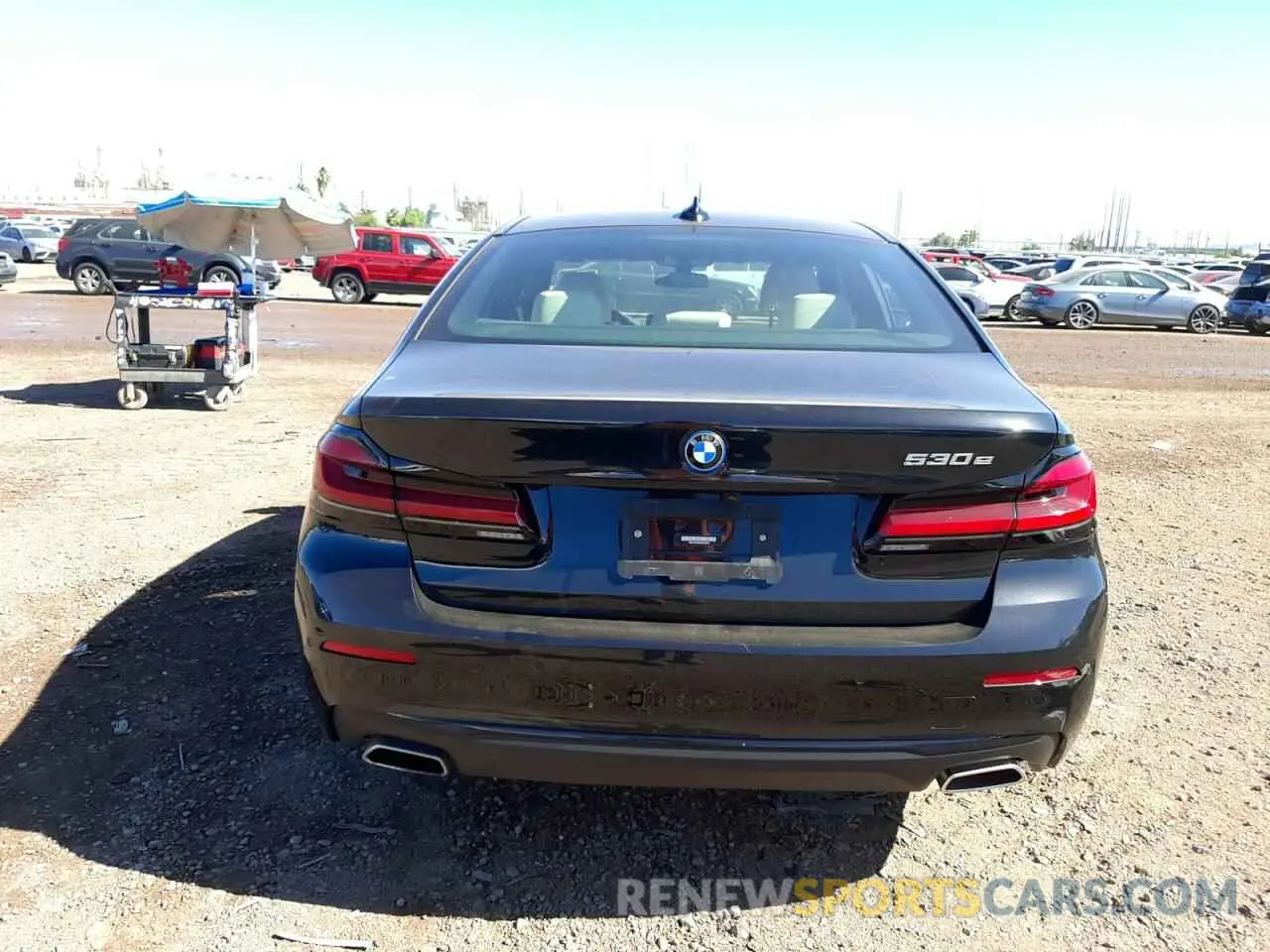 6 fotografías del automóvil dañado WBA13AG00NCK54530 BMW 5 SERIES 2022