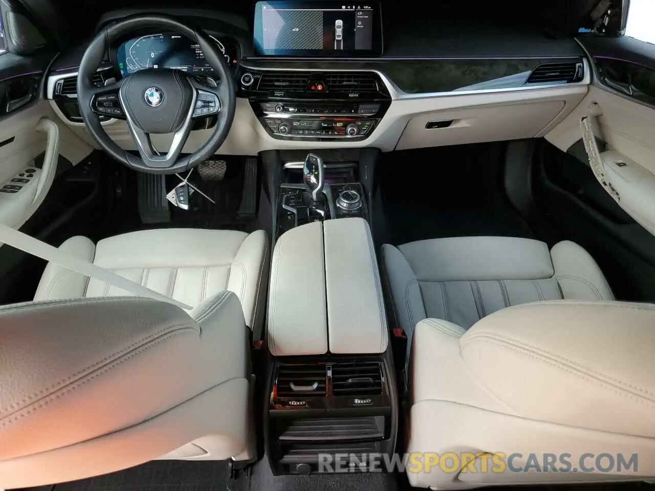 8 fotografías del automóvil dañado WBA13AG02NCK27636 BMW 5 SERIES 2022